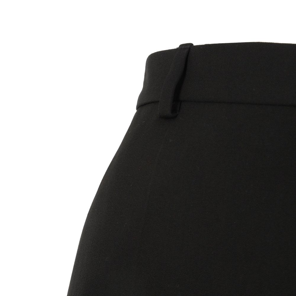 Wool Flared Pants