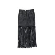 Leather Skirt