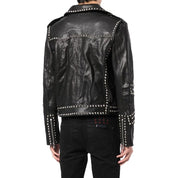 Studded Leather Jacket