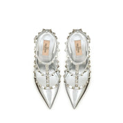 Rockstud Leather Pumps