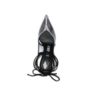 Venus Chrome Slingback Pumps