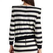 Striped Jersey Top