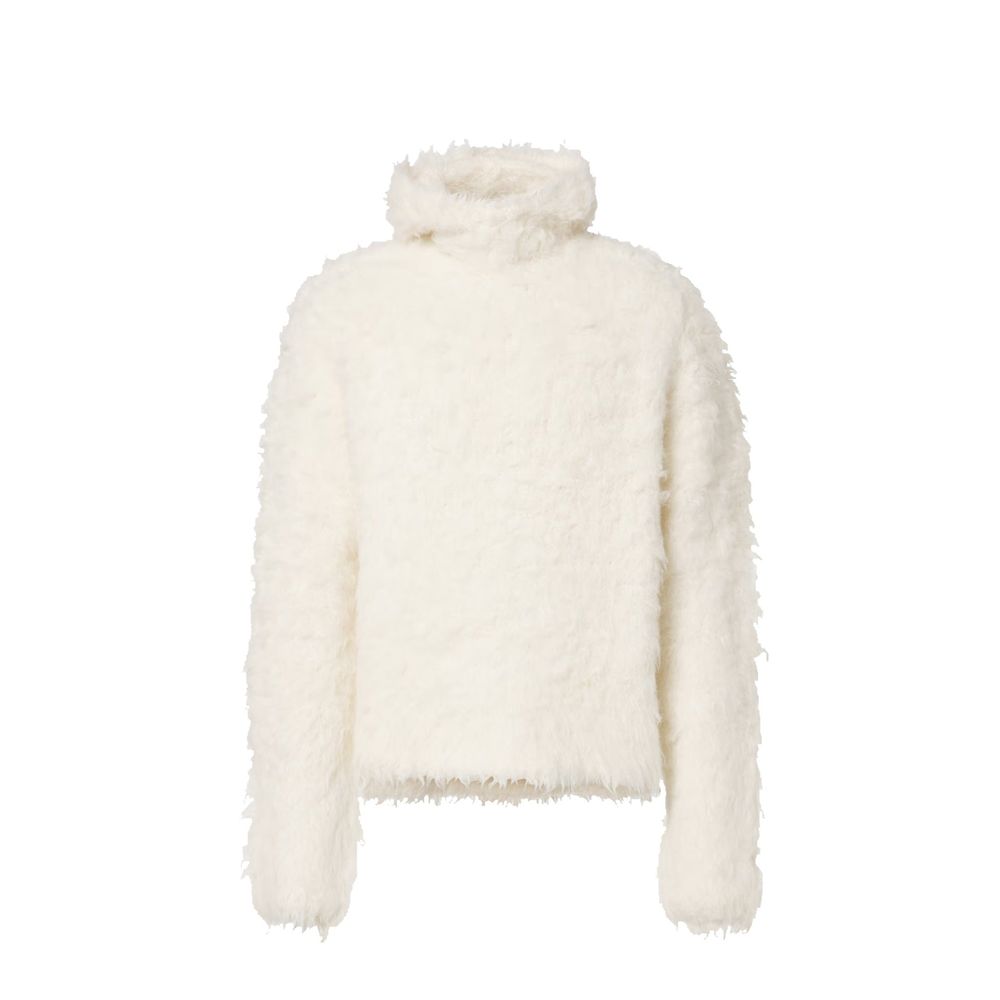 Alpaca Blend Hooded Sweatshirt