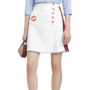 Interlocking G A-line Skirt