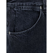 Wide-Leg Denim Jeans