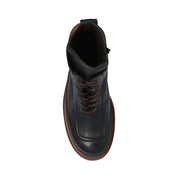 Mahalia Leather Lace-Up Boots