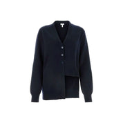 Asymmetric Cashmere Cardigan