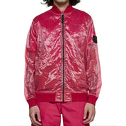 Semi-Transparent Bomber Jacket