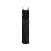 Satin Long Dress