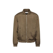 Twill Teddy Bomber Jacket