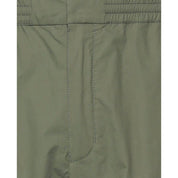 Green Cotton Bermuda Shorts