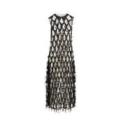 Silk Midi Dress