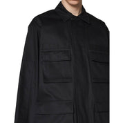 Multi-Pocket Cargo Shirt Jacket