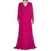 Silk Midi Dress