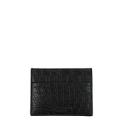 Black Crocodile Cardholders
