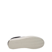Black Fabric Slip-On Loafers