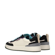 Multicolor Leather Low Top Sneakers