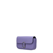 Purple Leather Crossbody Bag