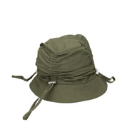 Green Cotton Bucket Hat