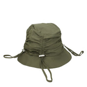 Green Cotton Bucket Hat