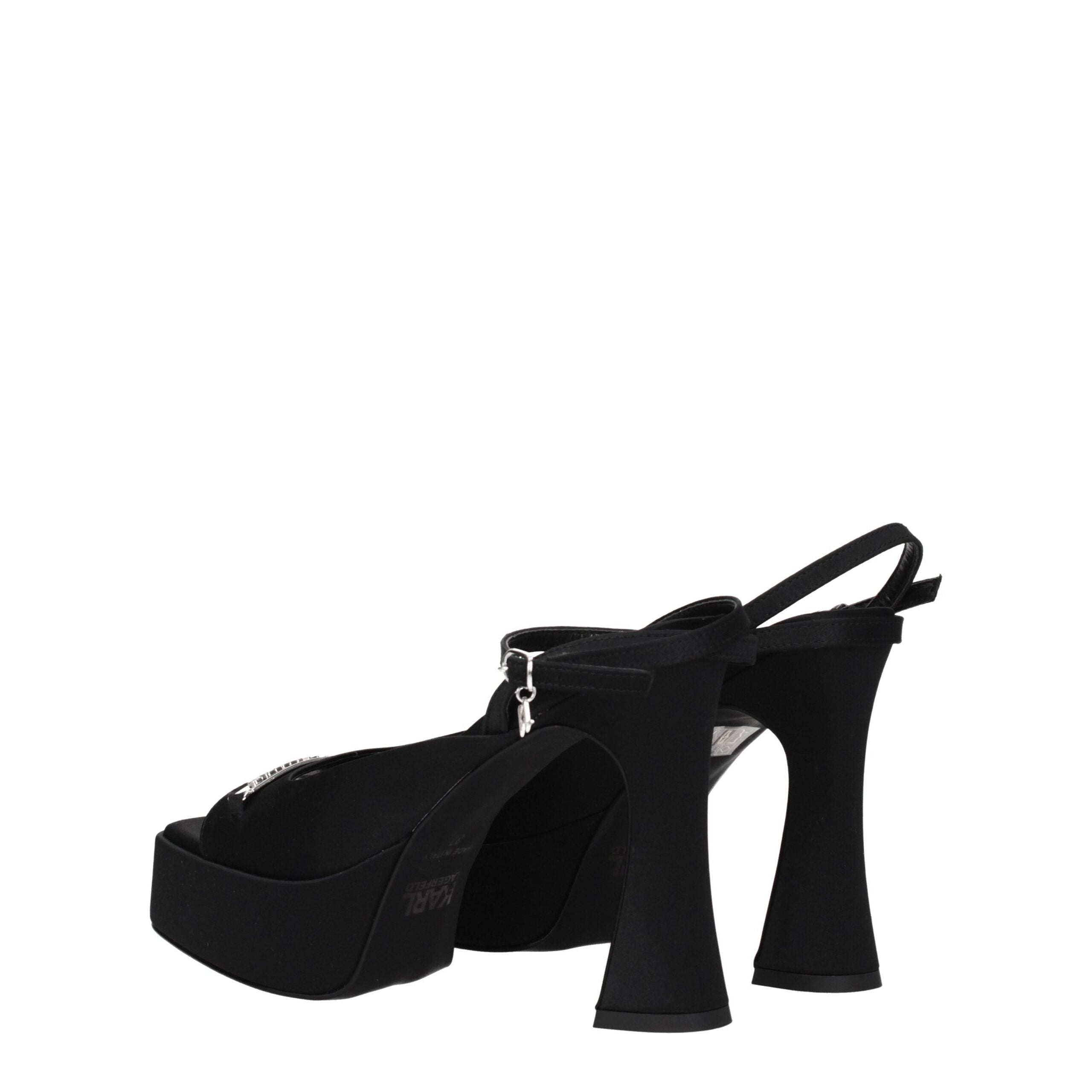 Black Fabric Platforms