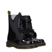 Black Leather Ankle Boots