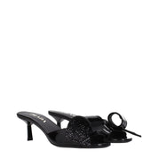 Black Leather Sandals