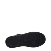 Black Fabric Low Tops