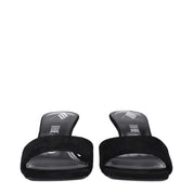 Black Leather Platforms