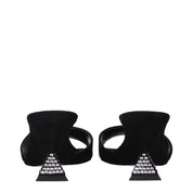 Black Leather Platforms