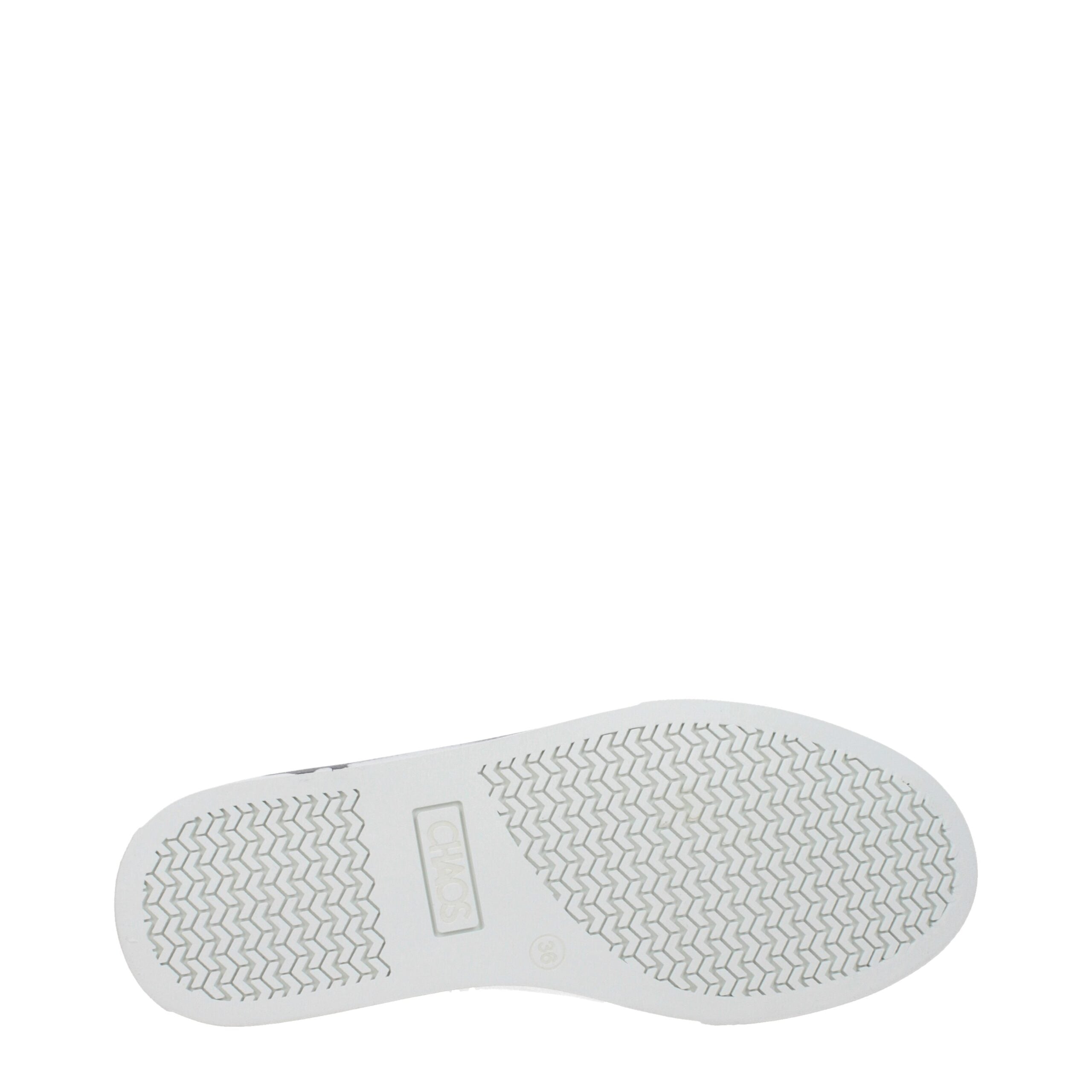 White Fabric High Tops