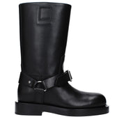 Black Leather Boots
