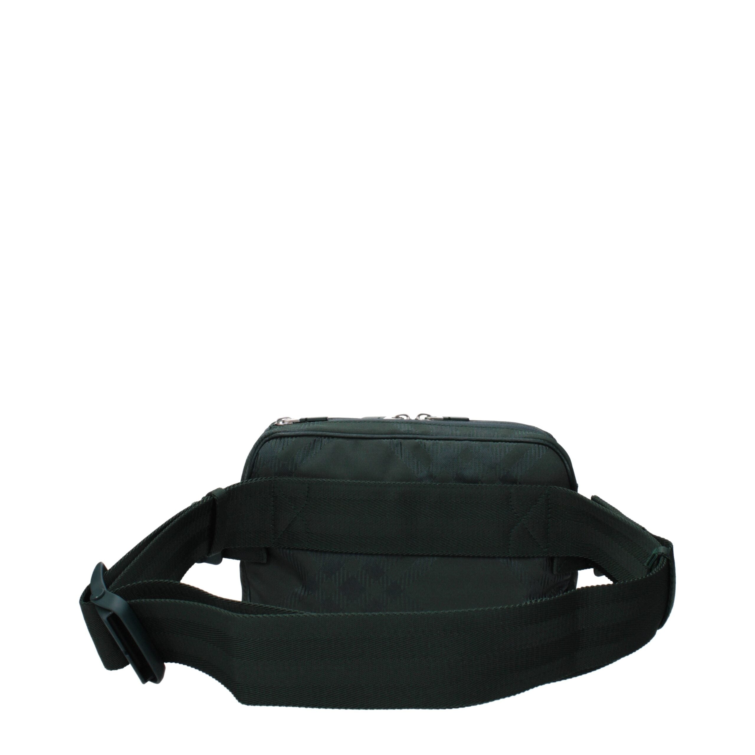 Green Nylon Backpack