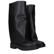 Black Leather Boots