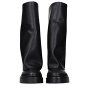 Black Leather Boots