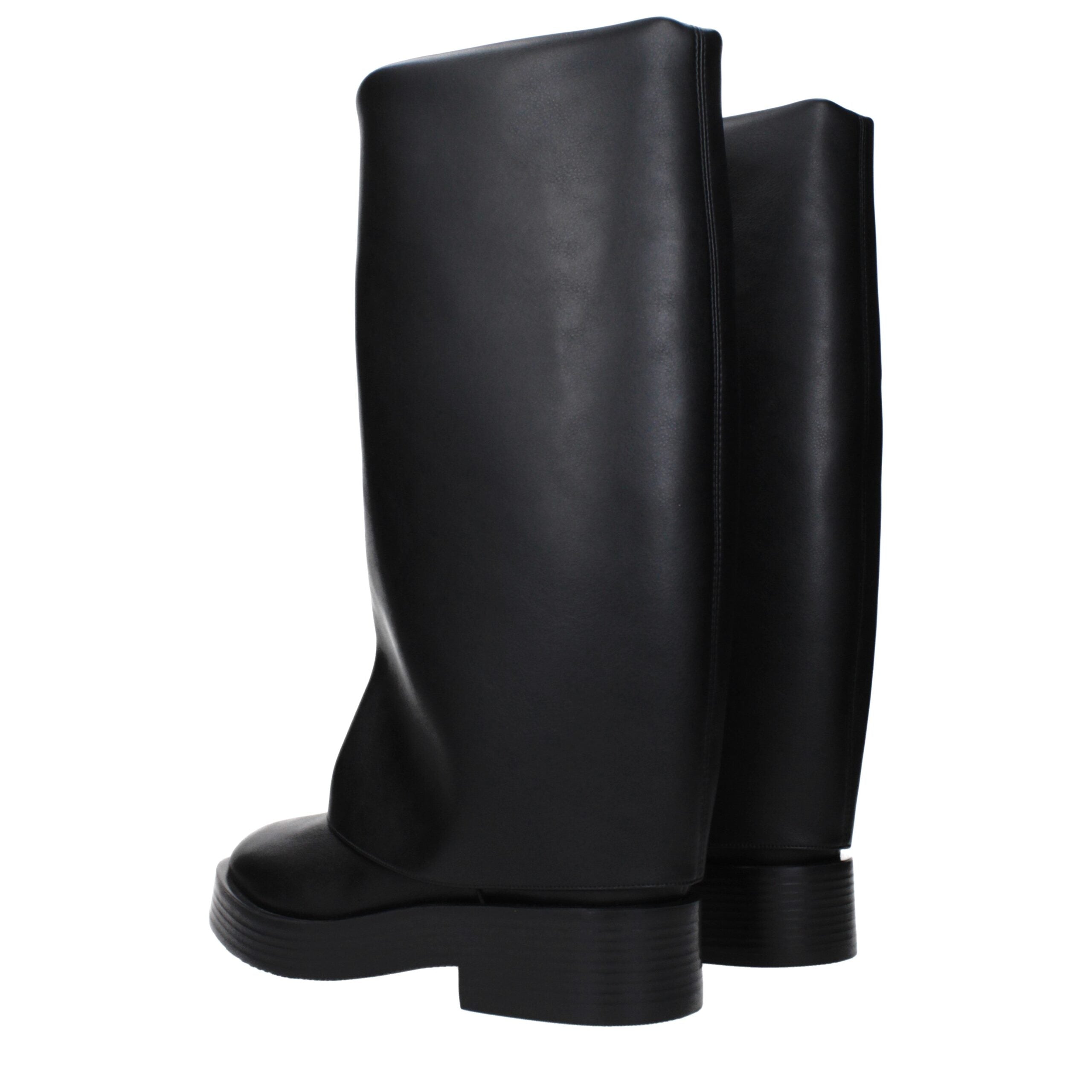 Black Leather Boots