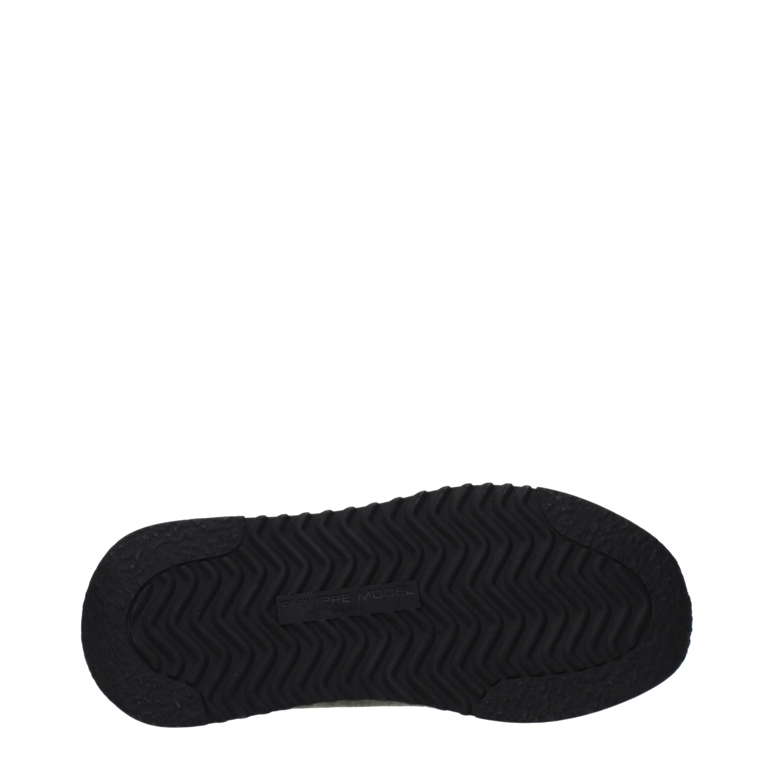 Green Leather Athletic Sneakers