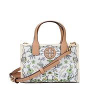 Beige Fabric Handbags