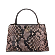 Pink Leather Handbag
