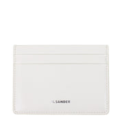 White Leather Cardholder