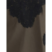 Silk and lace Top