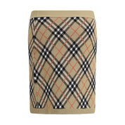Archivio Check Miniskirt