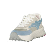 Azzurro Polyurethane Women Sneaker