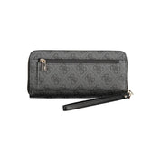 Black Polyethylene Women Wallet