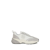 White Calf Leather Bos Taurus Athletic Sneakers