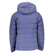 Blue Elastane Jacket