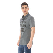 Gray Cotton Shirt
