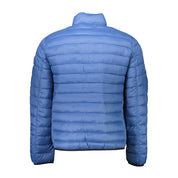 Blue Nylon Men's Jacket