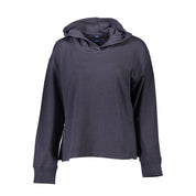 Blue Cotton Women's Sweatshirt