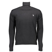 Black Cotton Sweater